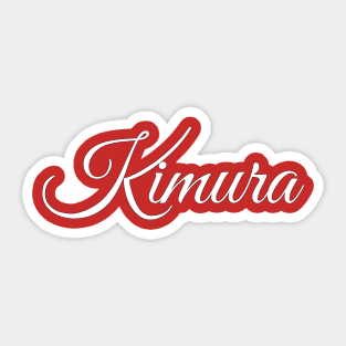 Kimura Klassic Sticker